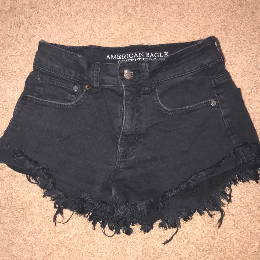 American Eagle Hi-Rise Festival Shorts